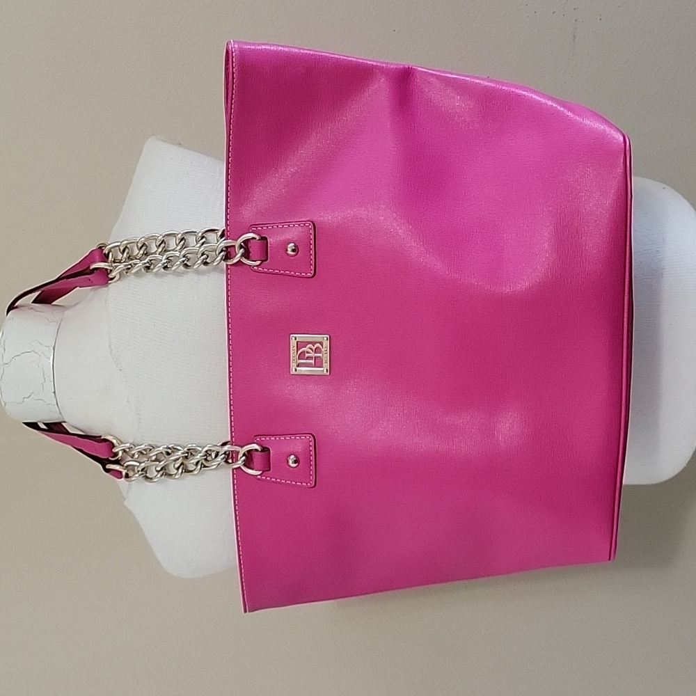 🌞H.P.🌞Dooney Bourke Pink w Gold Chain Handles